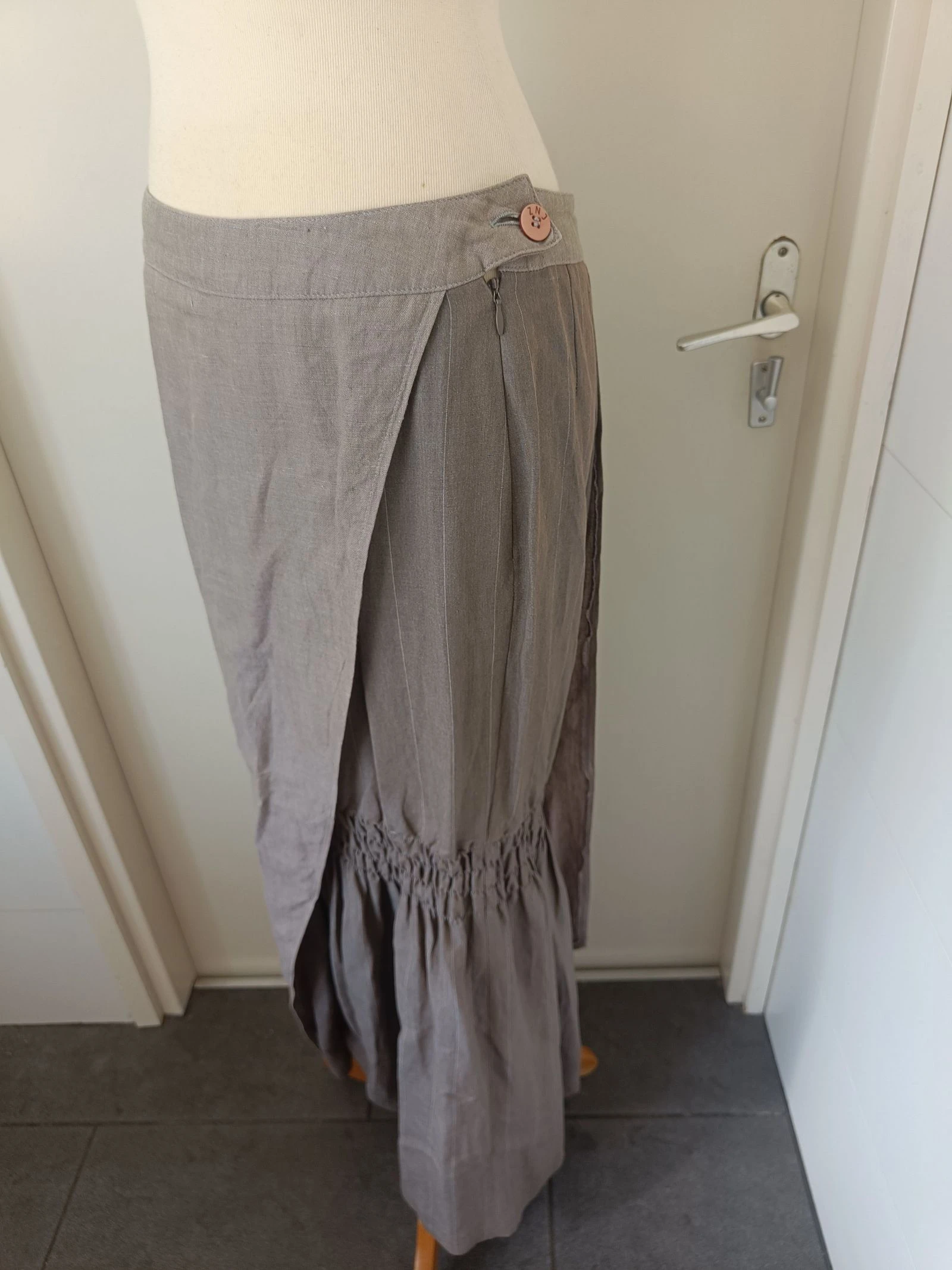 Adorável conjunto de linho de 3 peças da ZNJ – photo 11